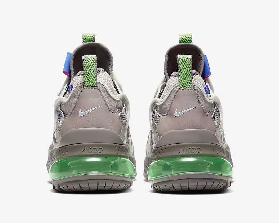 Nike Air Max 270 Bowfin Desert Sand Electric Green AJ7200-007 Data tal-Ħruġ