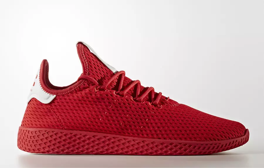 Pharrell Adidas Tennis Hu Scarlet Red BY8720