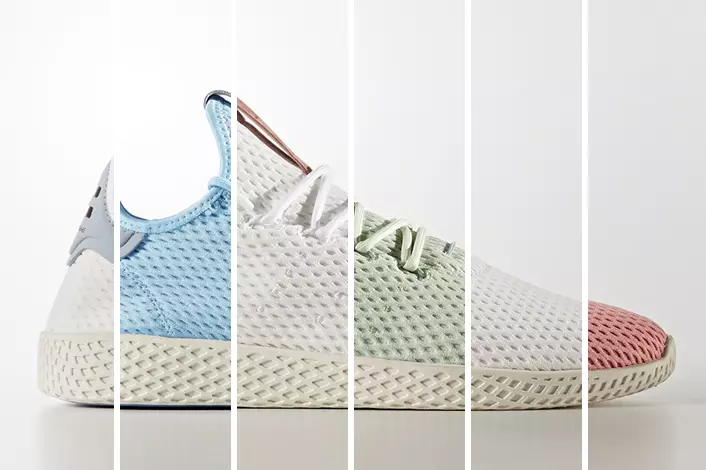 Pharrell's adidas Tennis Hu-ն կթողարկվի Six Colorway-ով օգոստոսի 8-ին