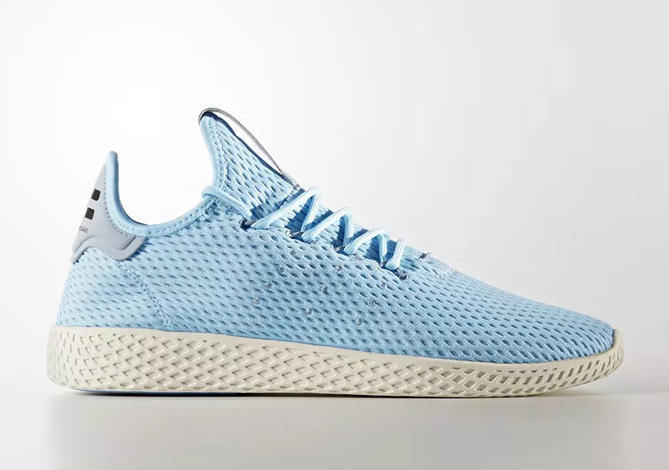 Pharrell adidas Tennis Hu Lyseblå