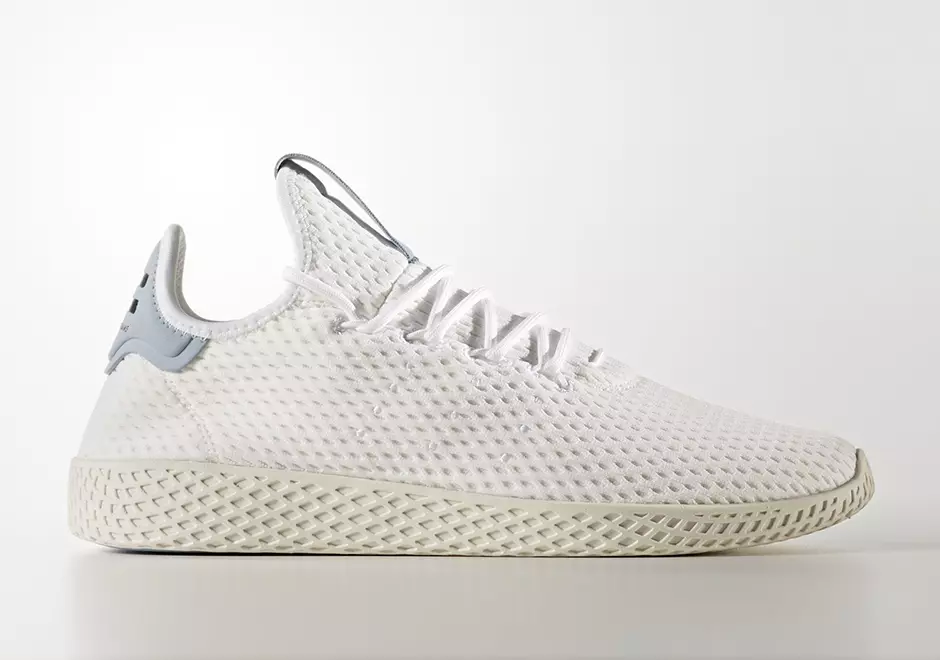 Pharrell adidas Tennis Hu თეთრი მუქი ნაცრისფერი