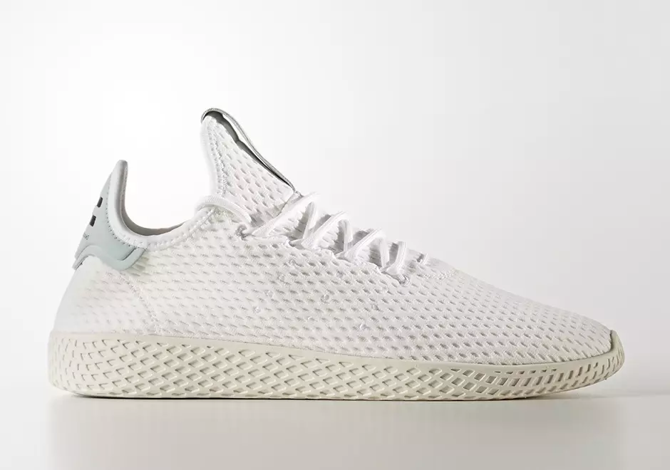 Pharrell Adidas Tennis Hu Ақ Ашық сұр