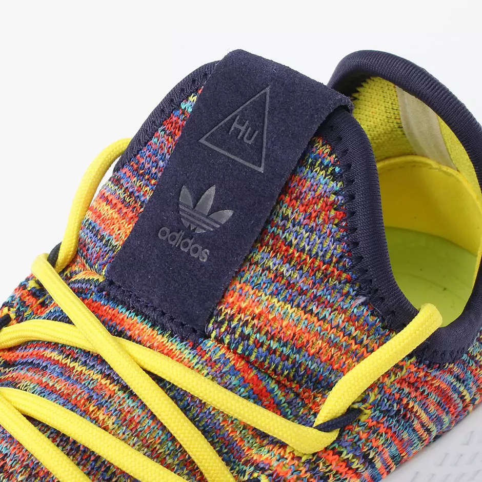 Üksikasjalik ülevaade neljast tulevasest Pharrell x adidas Tennis Hu Colorwayst