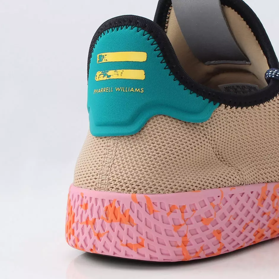 Amharc Mionsonraithe ar Cheathrar Pharrell atá le Teacht x Adidas Tennis Hu Colorways 34097_31