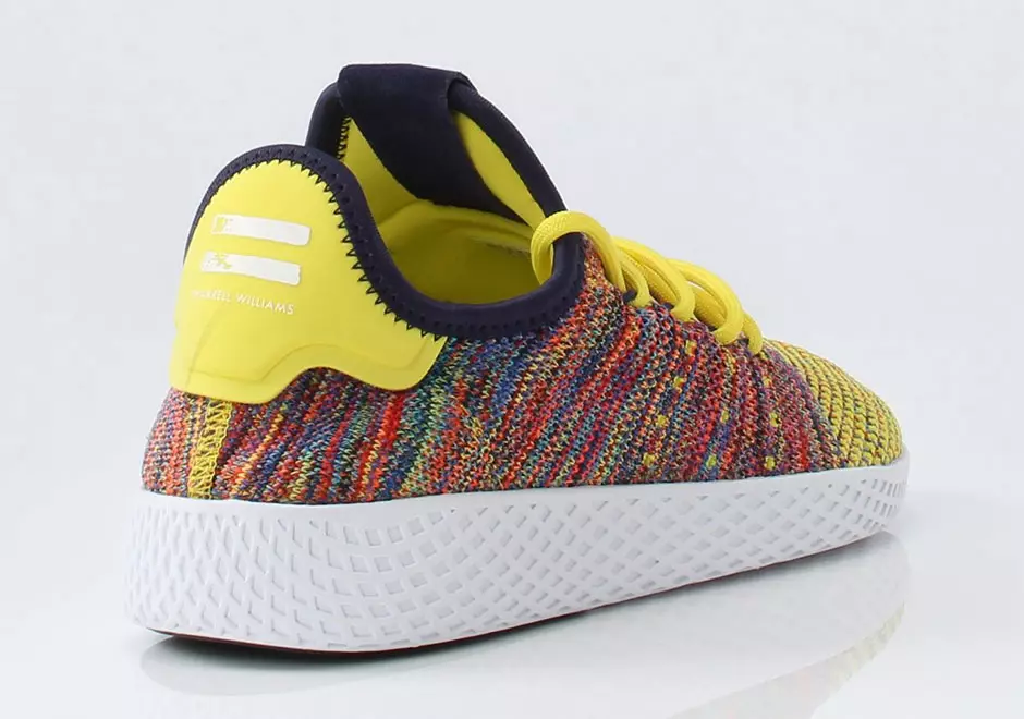 Detaillierter Blick auf vier kommende Farbvarianten von Pharrell x adidas Tennis Hu 34097_4