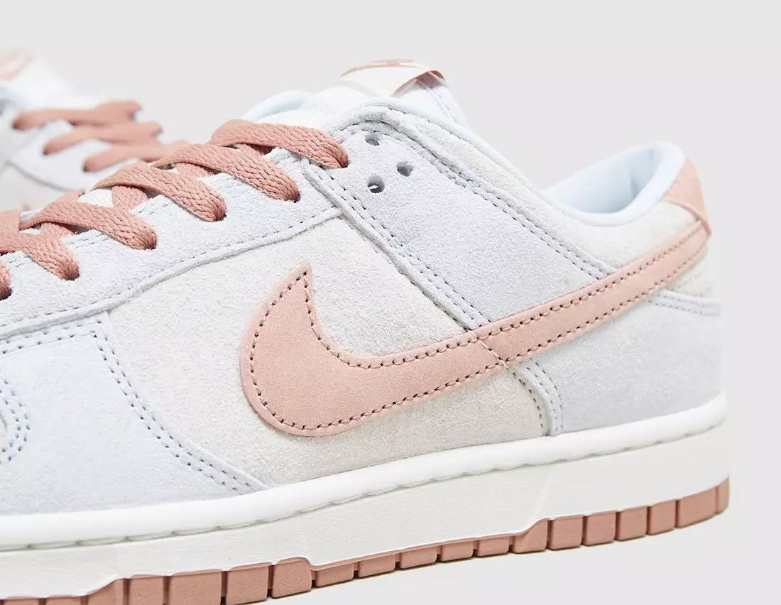 Санаи нашри Nike Dunk Low Fossil Rose