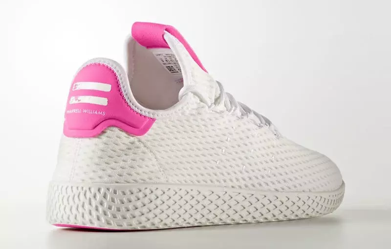 Pharrell adidas Tennis Hu gaiši rozā izlaišanas datums