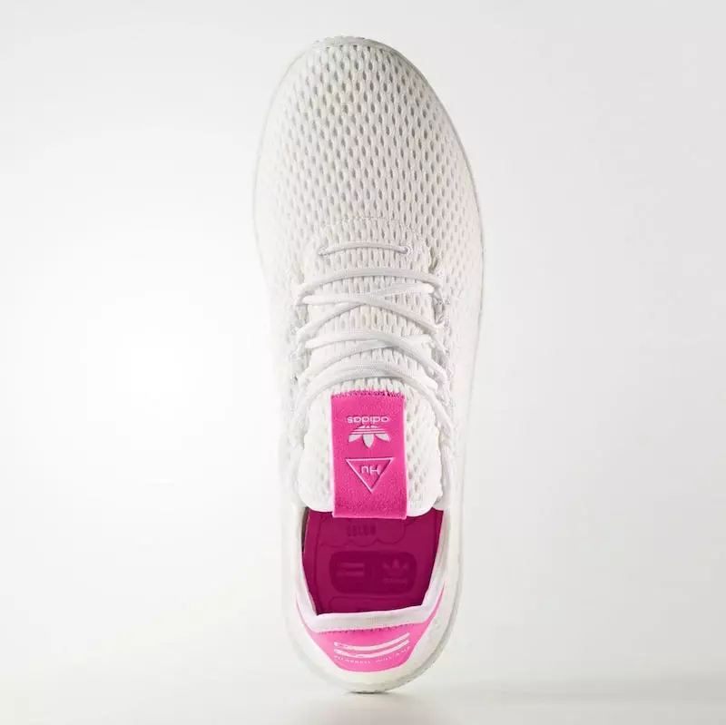 Fecha de lanzamiento de Pharrell adidas Tennis Hu rosa claro