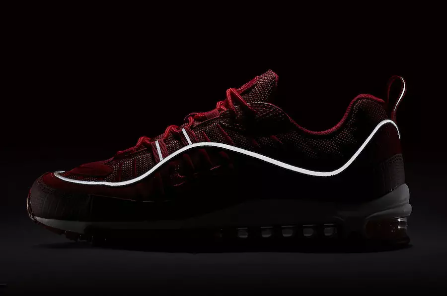 Timu ya Nike Air Max 98 Red Habanero Red AO9380-600