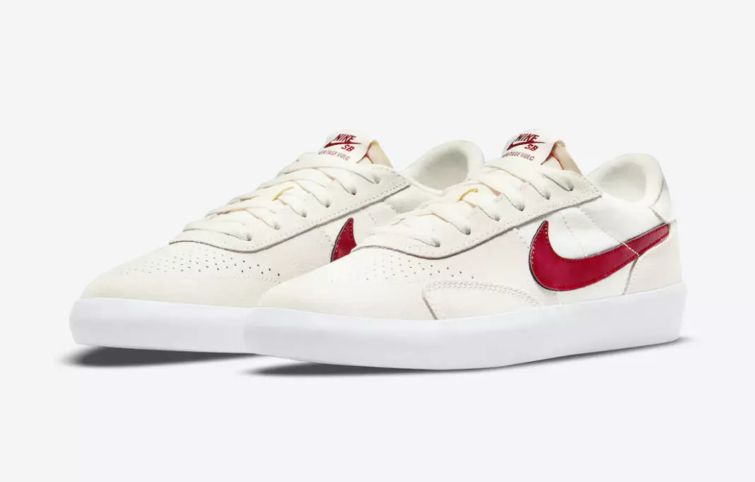 Nike SB Heritage Vulc Summit White Gym Red CD5010-103 Tanggal Rilis