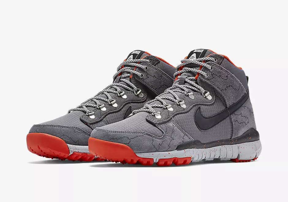 Poler x Nike Dunk High OMS Dark Grey