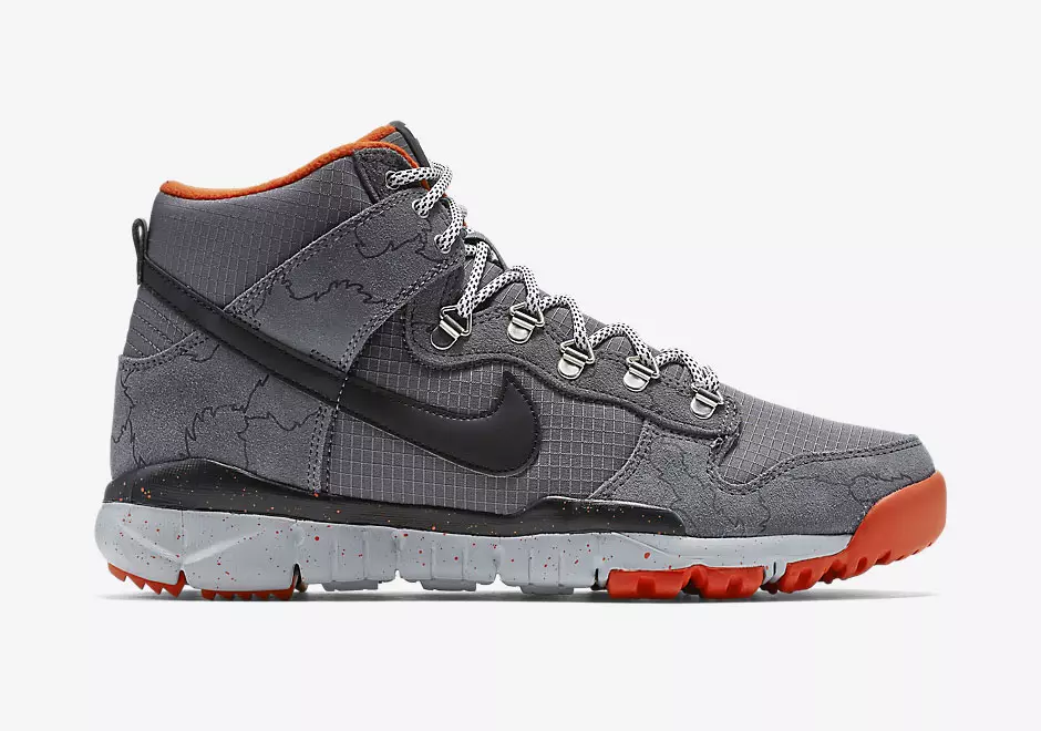 Poler x Nike Dunk High OMS Dark Grey