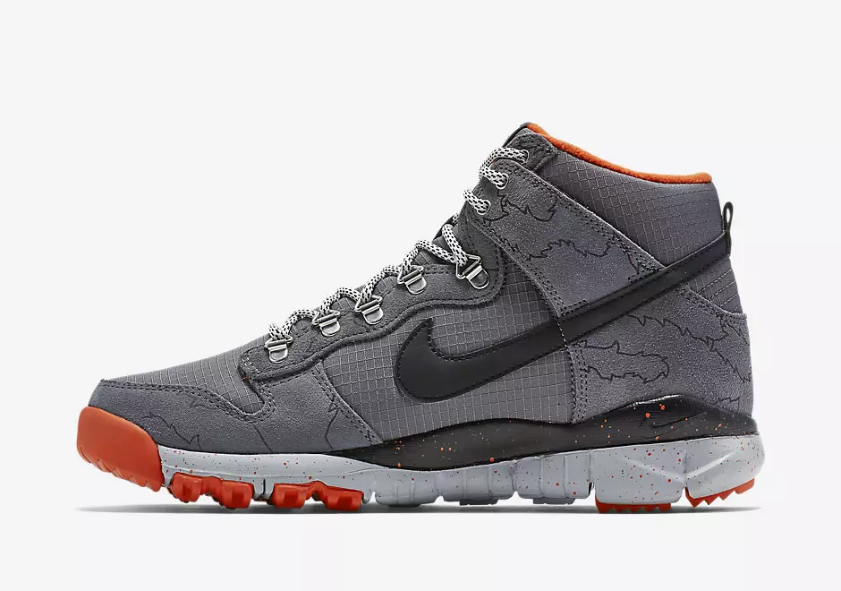 Poler x Nike Dunk High OMS Dark Grey