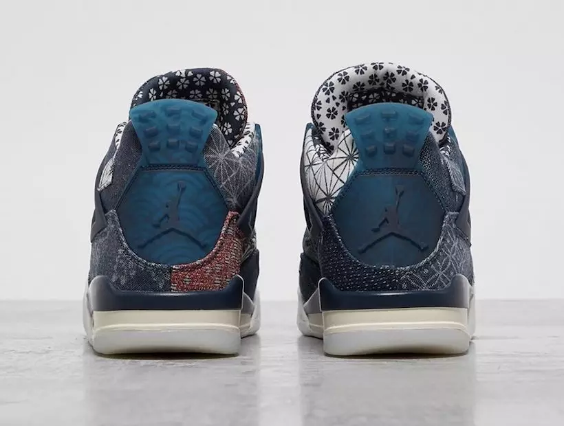 Air Jordan 4 Sashiko Deep Ocean CW0898-400 Megjelenés dátuma