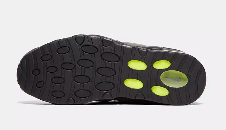 Nike Air Max Uptempo 95 Black Volt Dust Dark Pewter Дата на издаване