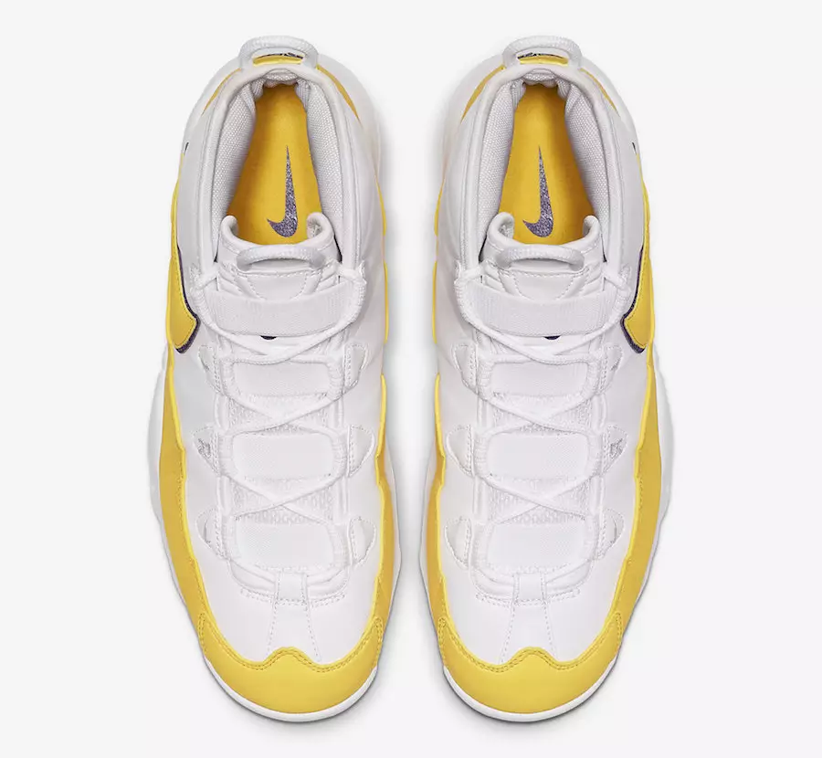 Nike Air Max Uptempo 95 White Amarillo Court Purple CK0892-102 Release Date