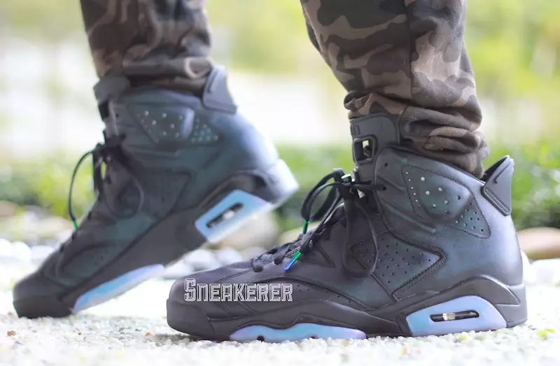 À quoi ressemble la Air Jordan 6 "Chameleon" sur les pieds