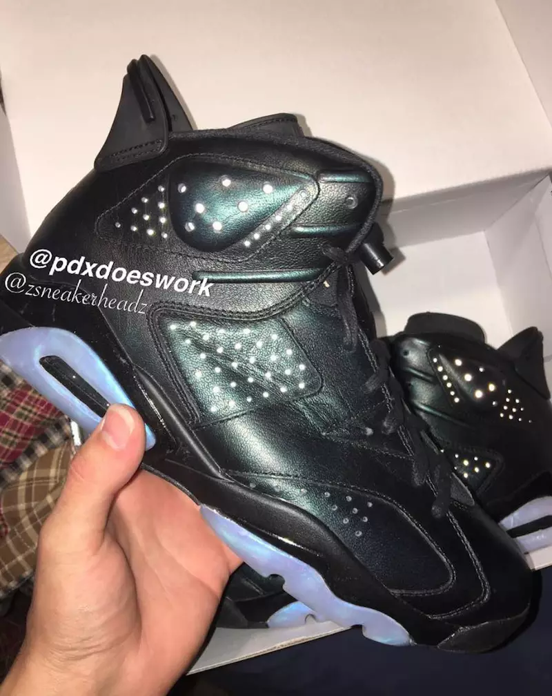 Air Jordan 6 Chameleon Iridescent ဖြန့်ချိသည့်ရက်စွဲ