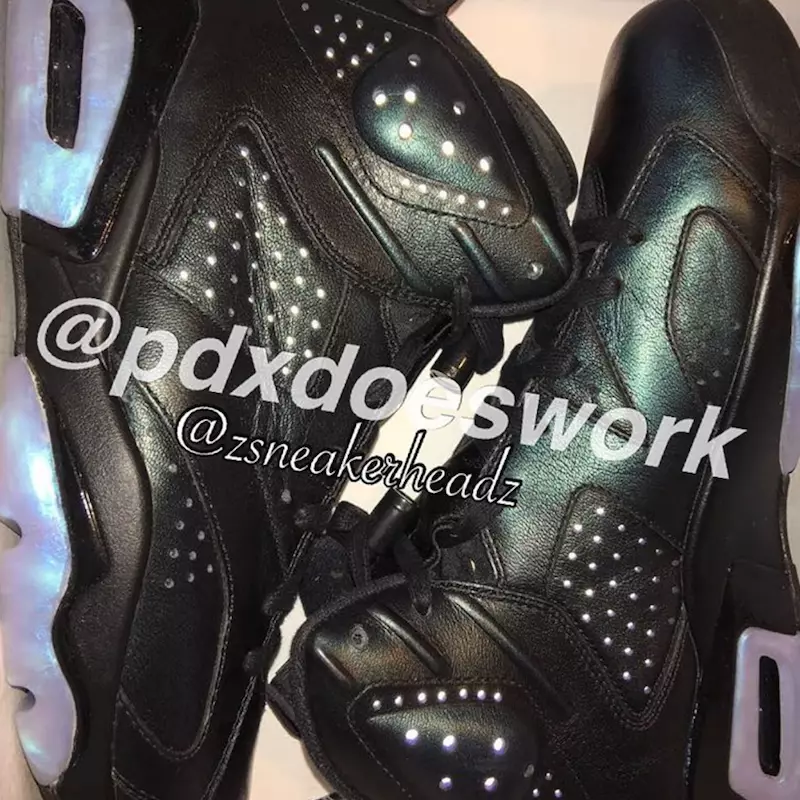 Air Jordan 6 Chameleon Iridescent Dáta Eisiúna