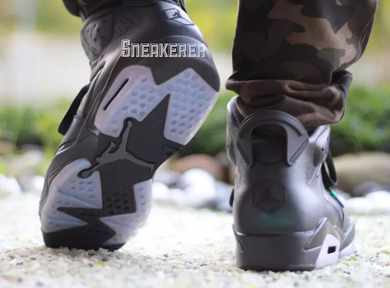 Air Jordan 6 Chameleon kwa Miguu