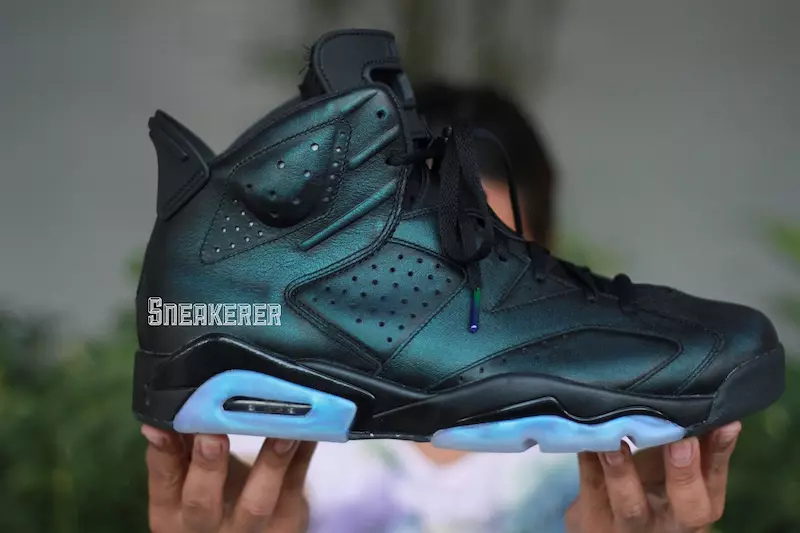 Air Jordan 6 Хамелеон хөл дээр