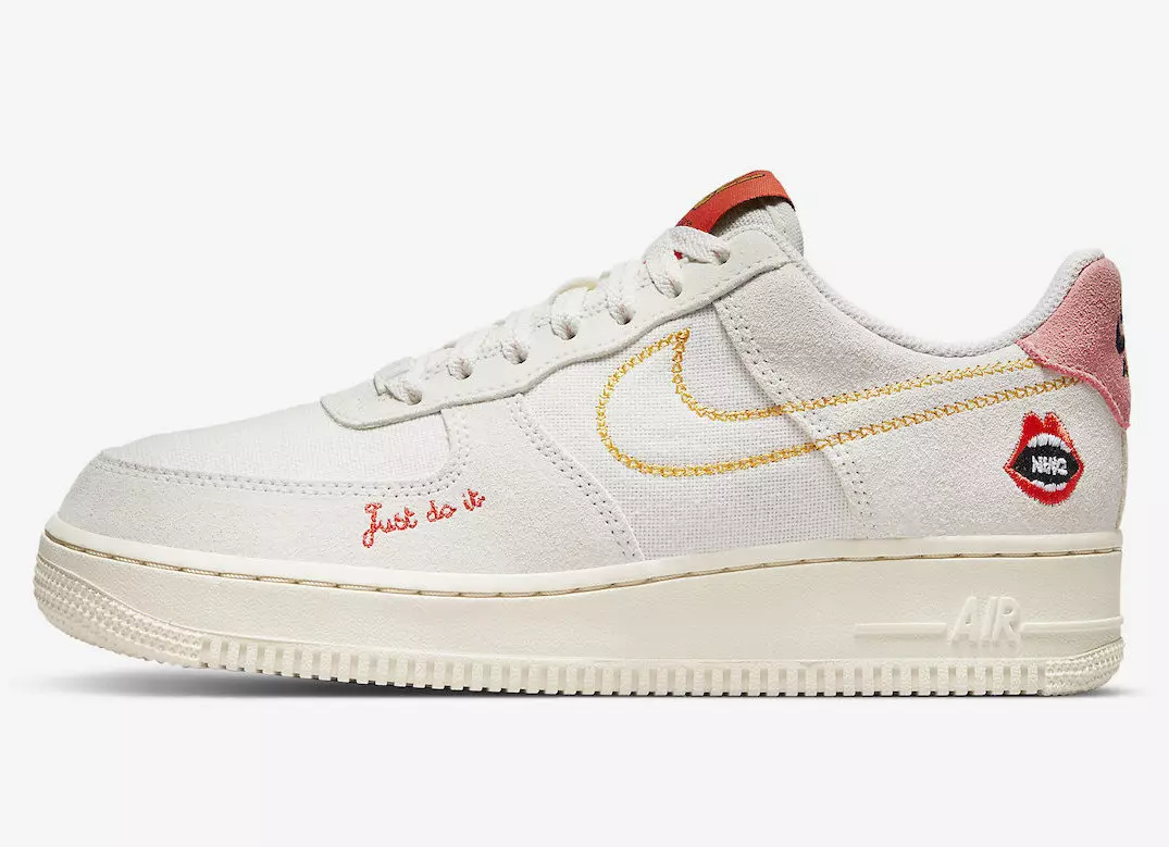 ראָולינג שטיינער וויבעס אויף דעם Nike Air Force 1 נידעריק