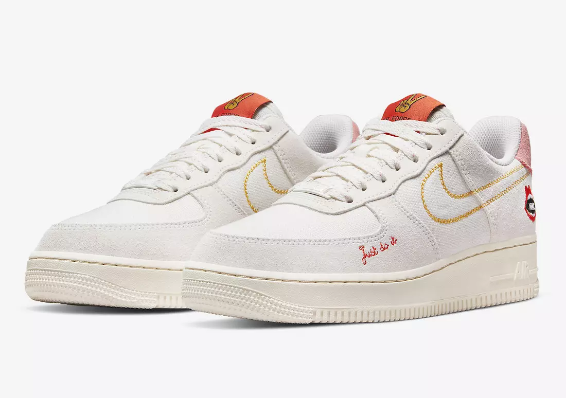 Nike Air Force 1 Low WMNS DQ7656-100 Թողարկման ամսաթիվ