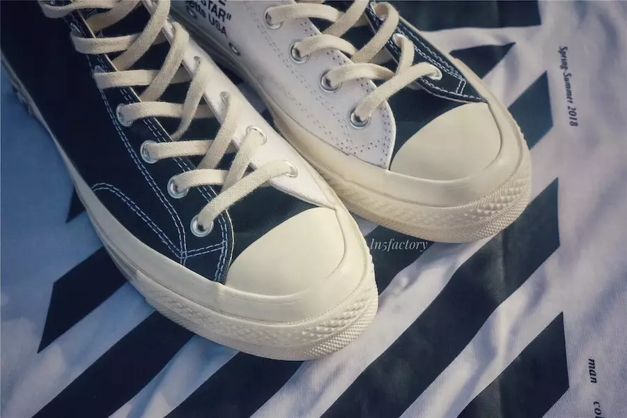 Chuck Taylors esbranquiçados