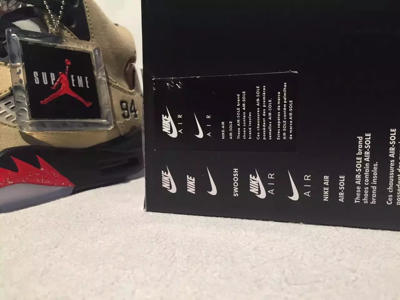 Air Jordan 5 Retro Supreme Retail Price