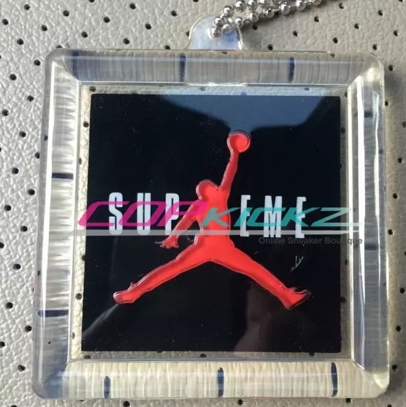 Supreme Air Jordan 5 Hangtag