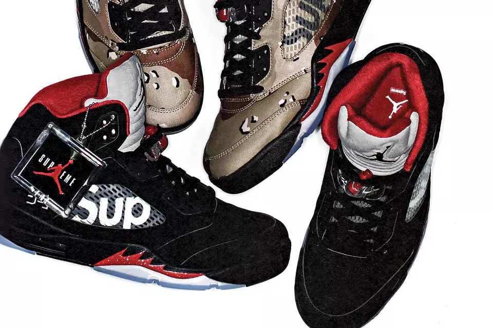 Supreme Jordan 5 Supreme Pack