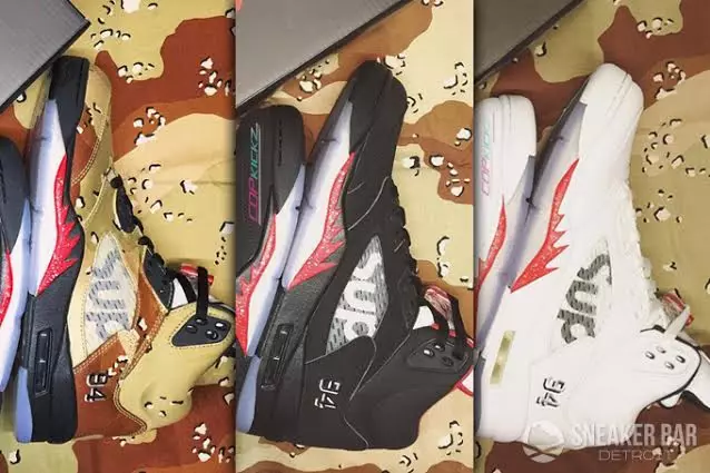 Supreme Jordan 5 Supreme Pack