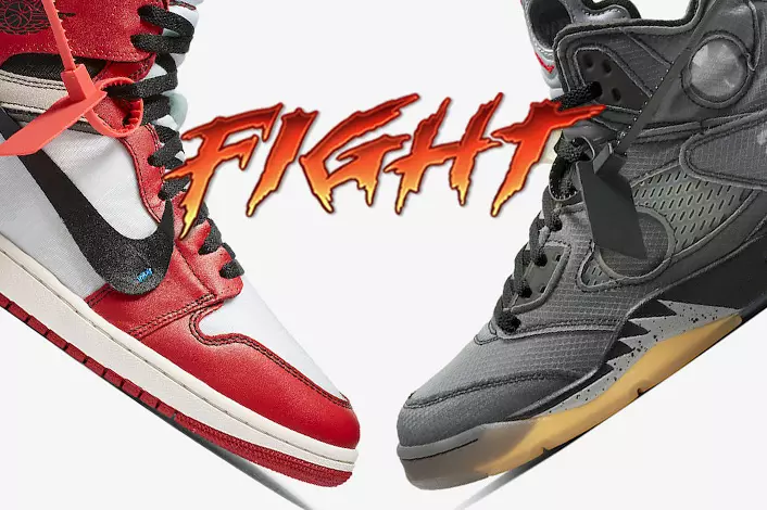 Yaxshiroq Oq rang x Air Jordan: Air Jordan 1 yoki Air Jordan 5