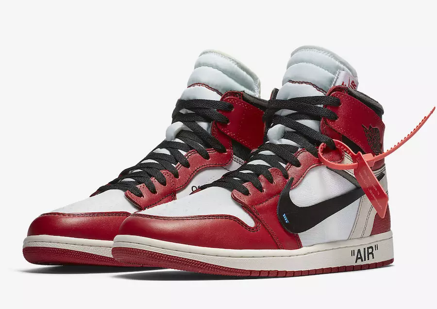 Off-White x Air Jordan 1 Σικάγο 2017