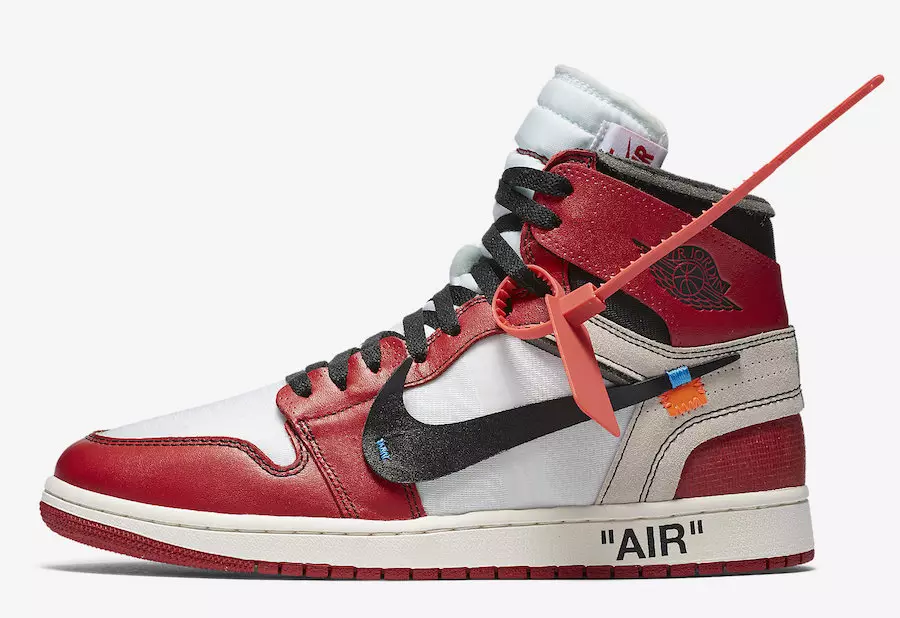 Off-White x Air Jordan 1 Σικάγο 2017