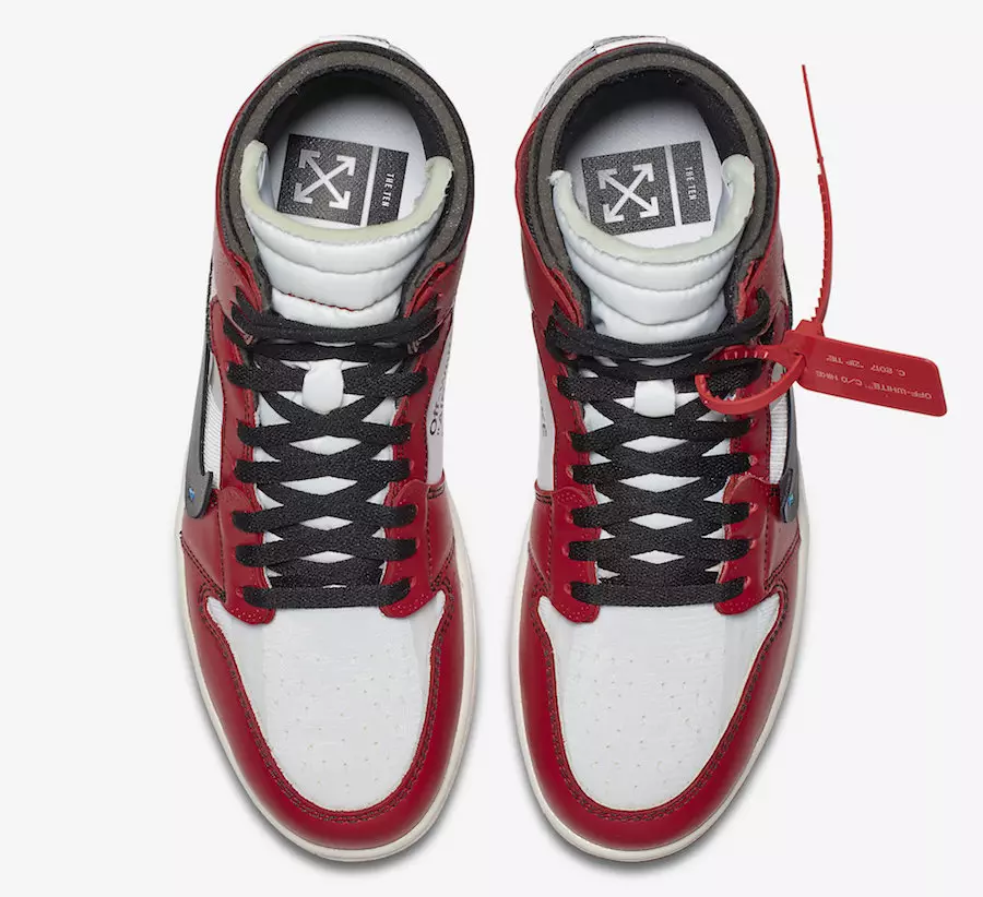 Off-White x Air Jordan 1 Σικάγο 2017