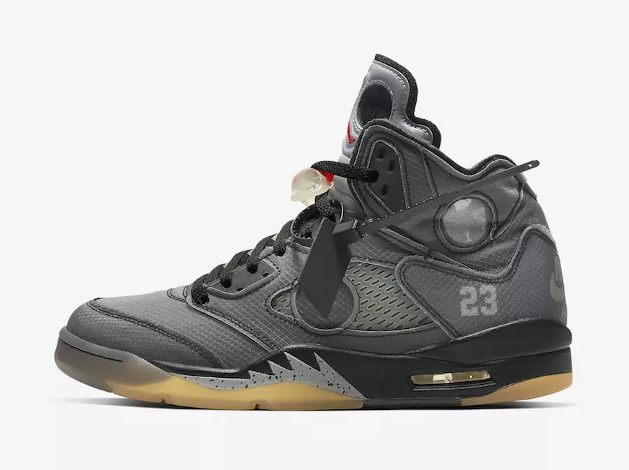 Daļēji balts x Air Jordan 5 Metallic 2020