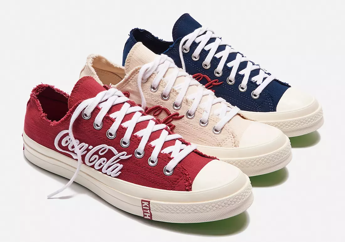 Kith Coca-Cola Converse Chuck 70 низкая дата выпуска