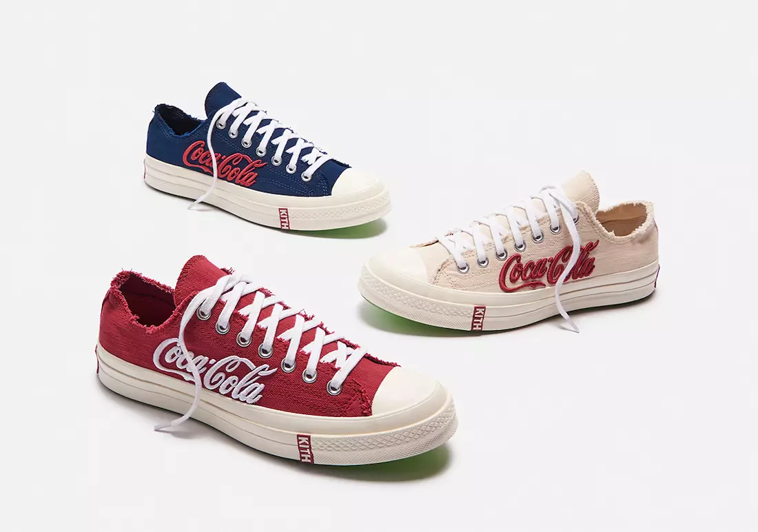 Kith Coca-Cola Converse Chuck 70 Baixa data de lançamento