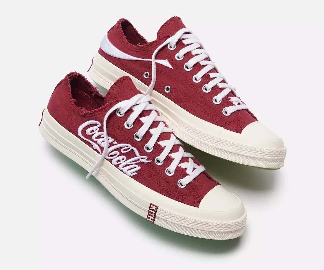 Kith Coca-Cola Converse Chuck 70 низкая дата выпуска