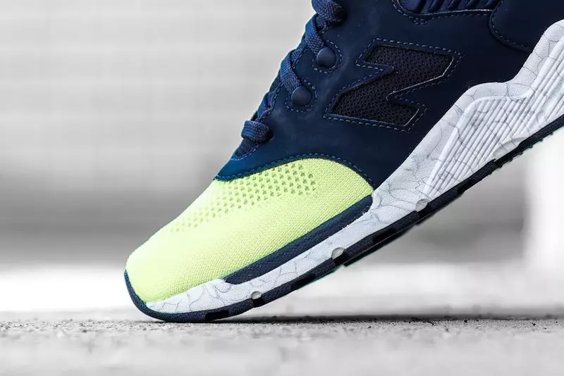 New Balance 009 Granatowy Limonkowy Blask