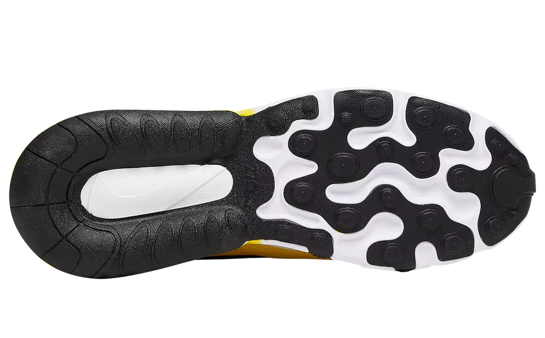 Nike Air Max 270 React Yellow Black CZ9370-700 Дата выпуску