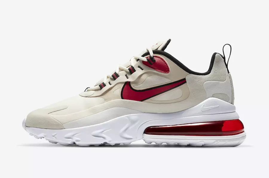 تاریخ عرضه Nike Air Max 270 React Light Orewood Brown CT1280-102