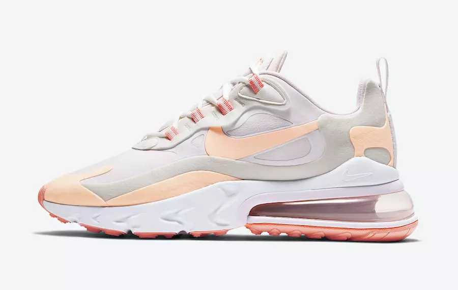 Nike Air Max 270 React Crimson Tint CJ0619-103 გამოშვების თარიღი