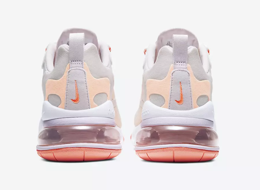 Nike Air Max 270 React Crimson Tint CJ0619-103 Data de lançamento