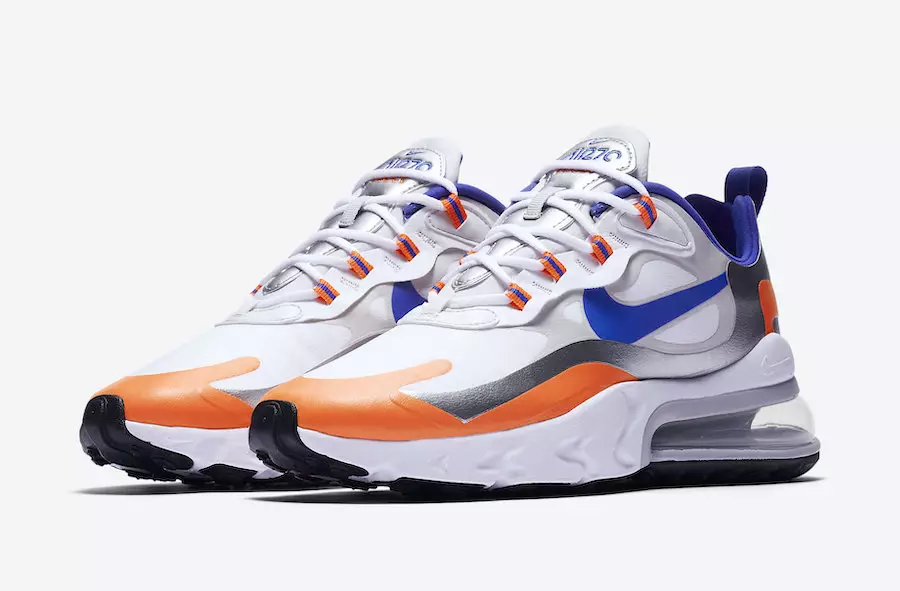 Nike Air Max 270 React Knicks CW3094-100 Дата на издаване