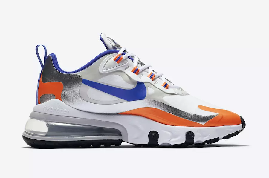 Nike Air Max 270 React Knicks CW3094-100 Шығарылған күні