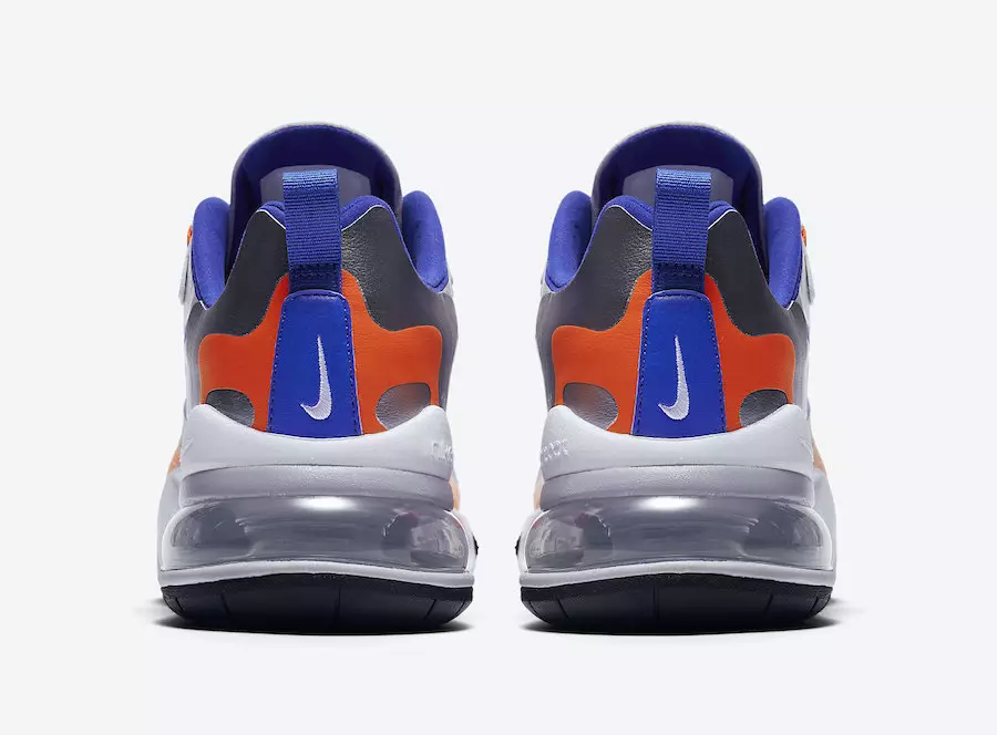 Nike Air Max 270 React Knicks CW3094-100 Chiqarilgan Sana