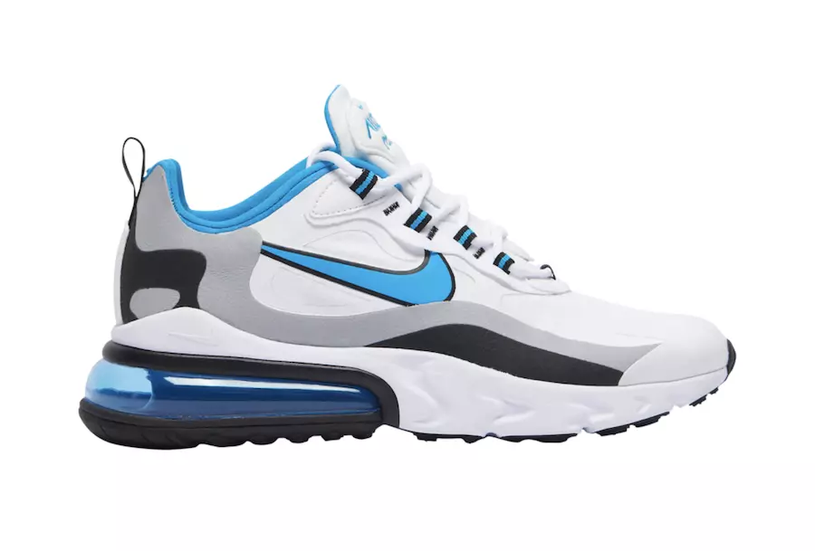 Nike Air Max 270 React destacat en blau cel