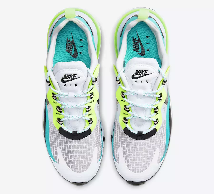 Nike Air Max 270 React Oracle Aqua CT1265-300 шығарылым күні